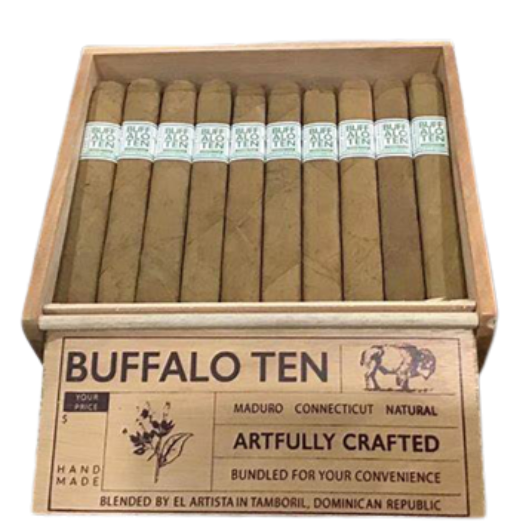 Buffalo Ten Maduro Tray 40 ct